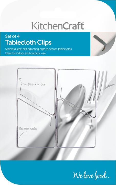 Produktbild Kitchen Craft Tischdeckenclips