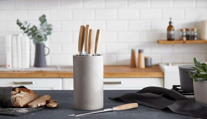 Actual product image Springlane Concrete knife block