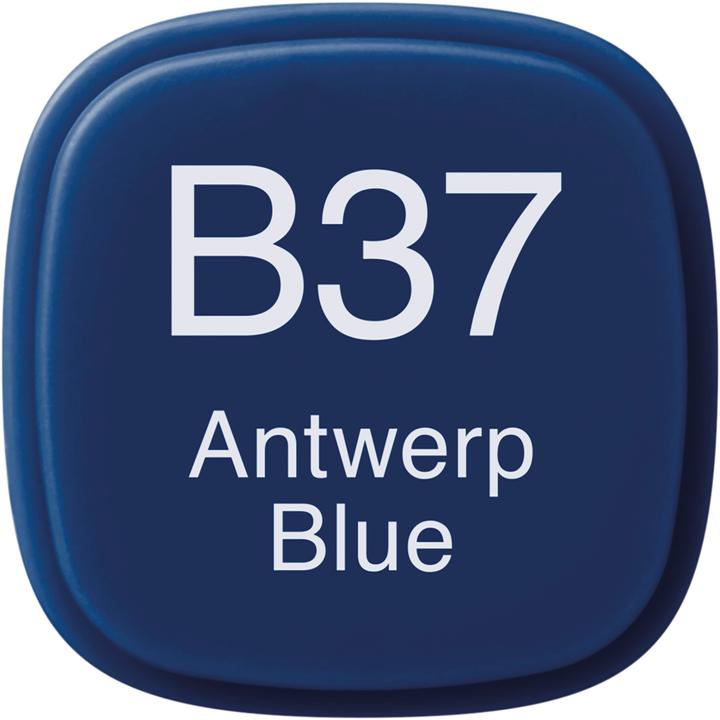 Actual product image Copic Graphic marker Classic type B - 37 (Antwerp Blue, 1 x)