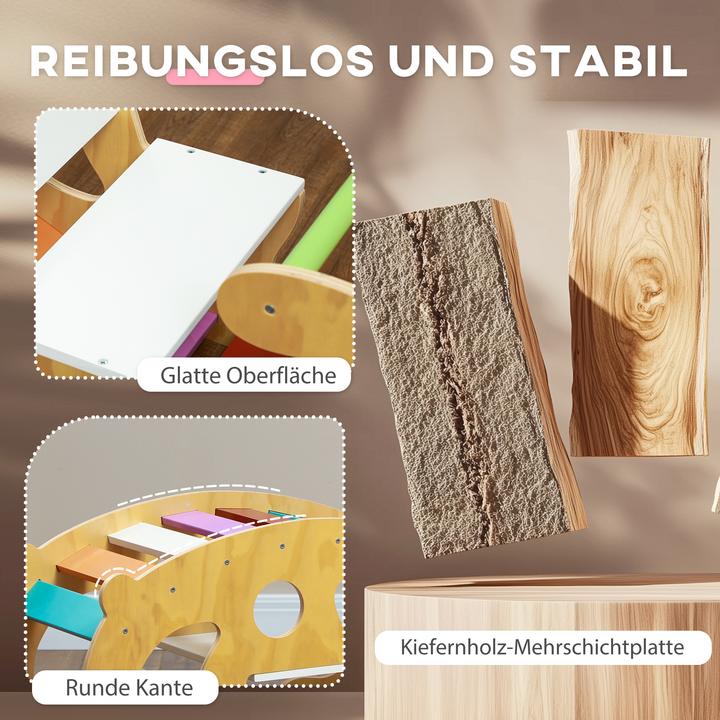 Produktbild Aiyaplay Klettergerüst Kiefernholz, Mehrschichtenplatte Mehrfarbig