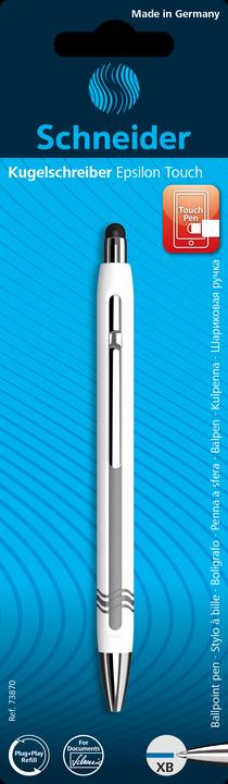Immagine prodotto Magni Schneider 73870 Biro retrattile Epsilon Touch (larghezza linea XB, colori di ricarica ricaricabili)