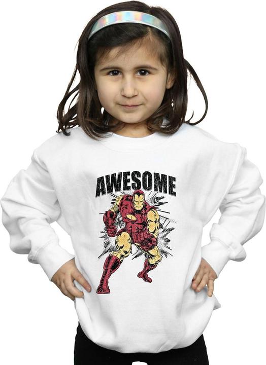 Produktbild Awesome Iron Man Sweatshirt Mädchen (116)