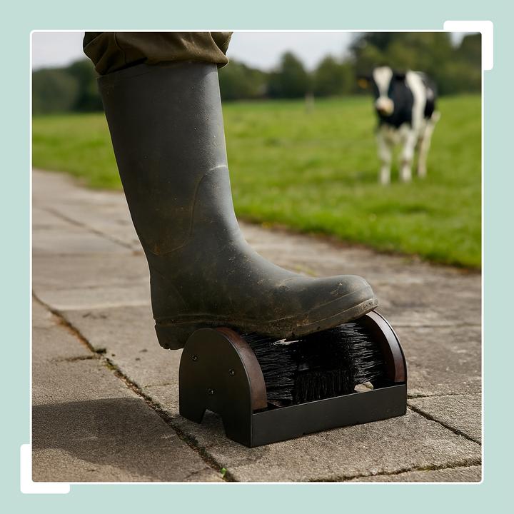 Actual product image Relaxdays Shoe brush