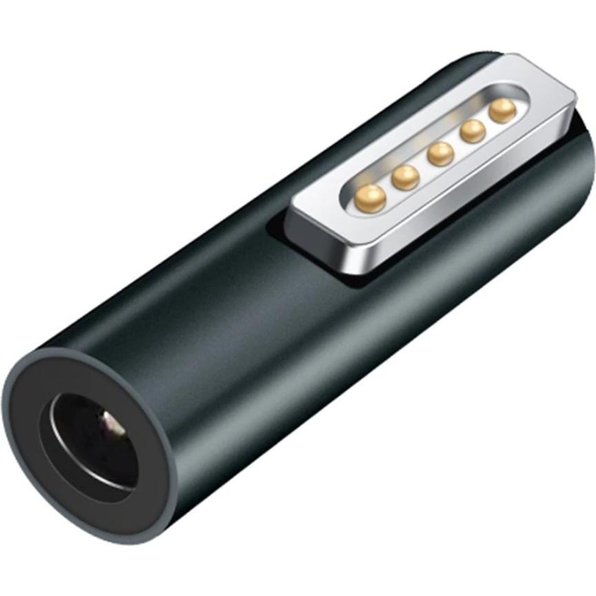 PowerGuard DC Barrel zu MagSafe 2 Adapter 90 Grad für MacBook Pro, Air (85 W), USB Ladegerät, Grau