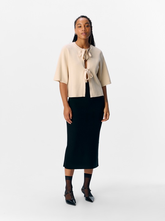 Image du produit Object Veste en tricot à manches courtes (XL)
