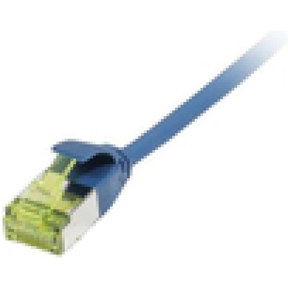 Synergy 21 Patchkabel RJ45 CAT6A 500Mhz 5m blau U/FTP slimline rund d 3.8mm - Netzwerk - CAT 7 cable (U/FTP, CAT6a, 5 m)...