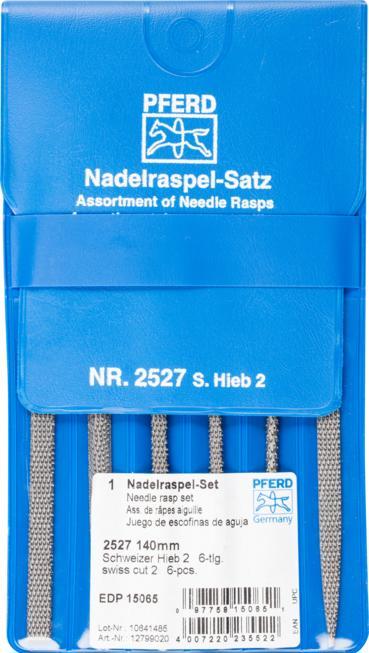 Actual product image Pferd Rasp set needle file (Cut 2, 140 mm)