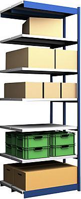 Produktbild kaiserkraft Stabil-Steckregal, doppelseitig