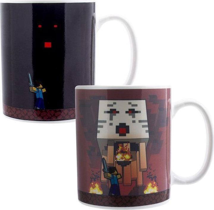 Actual product image Paladone Products Minecraft Nether Heat Change Mug (300 ml, 1 x)