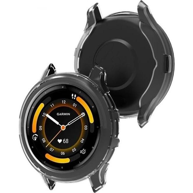 Strap-it Hülle (Silikon, Venu), Uhrenarmband, Transparent