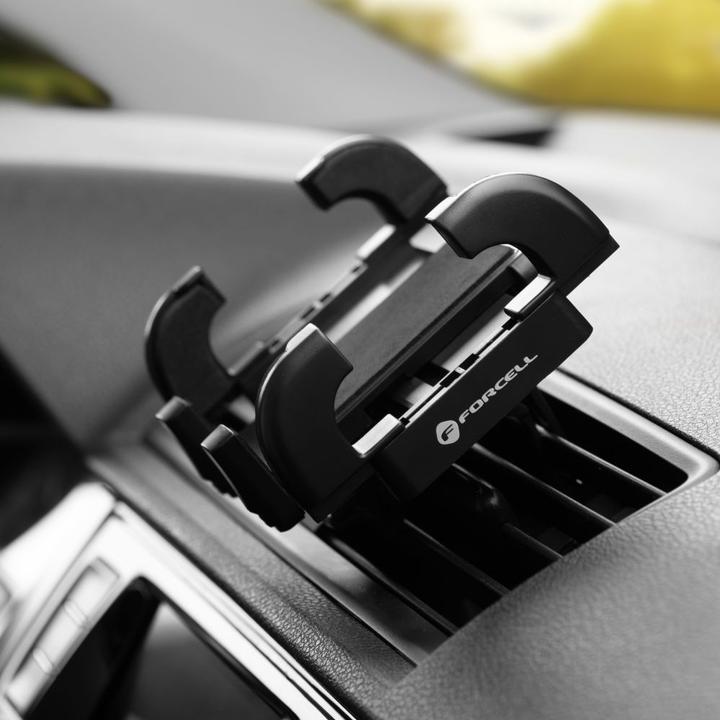Actual product image Forcell REGULAR car holder for mounting on the ventilation grille