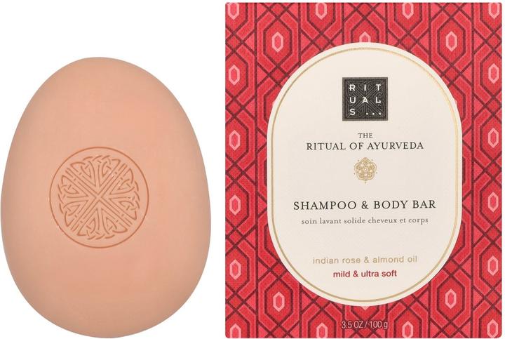 Rituals Shampooing Ayurvédique et Barre pour le corps (100 ml, Shampoing solide, 100 g)