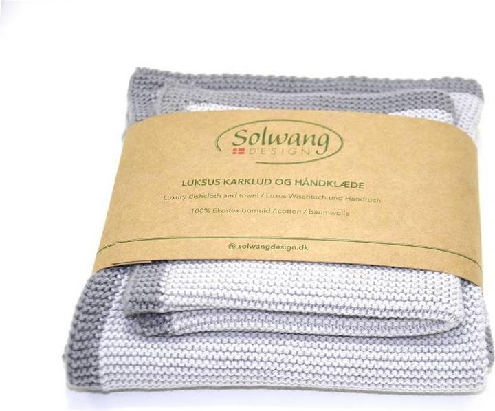 Actual product image SOLWANG Kitchen Rag and Towel Set (25 x 25 cm)