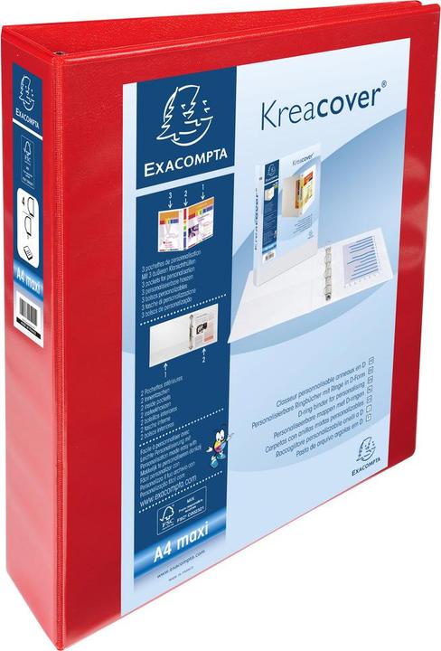 Immagine prodotto Exacompta Raccoglitori ad anelli (A4, 64 mm)