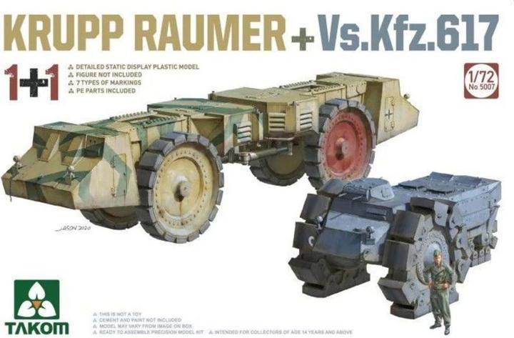 Produktbild Takom Krupp Räumer +Vs.Kfz.617