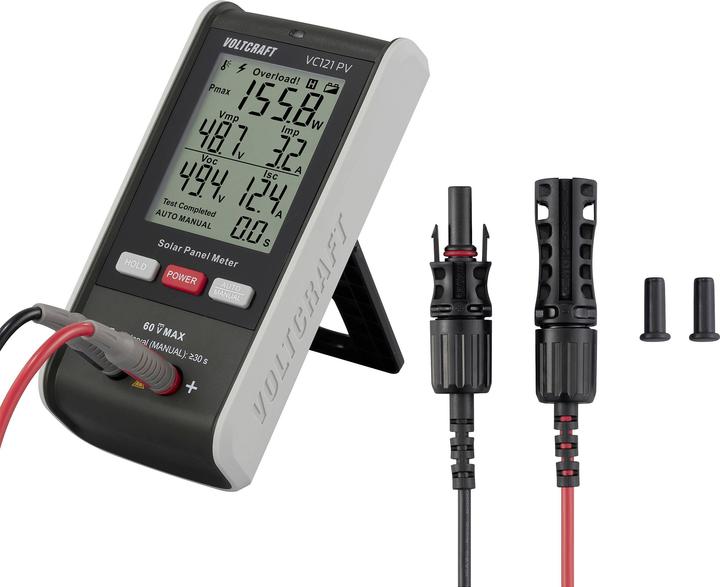 Image du produit Voltcraft VC121 PV Solarenergie-Messgerät