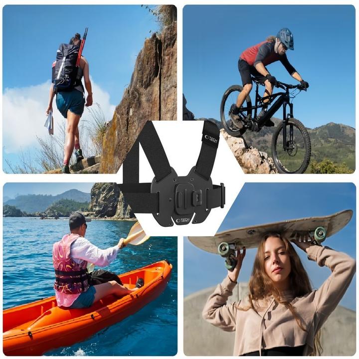 Image du produit Telesin Szelki na klatkÄ piersiowÄ GA100 Chest Mount do GoPro / DJI - czarne