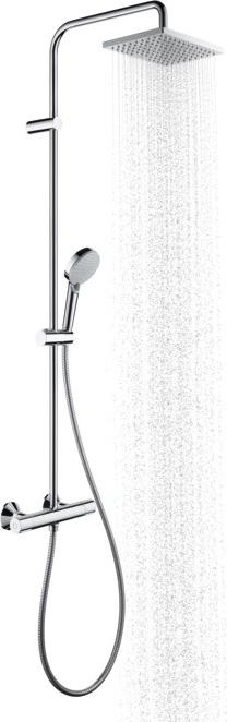 Produktbild hansgrohe Vernis Shape Duschsystem 230 1 Strahlart mit Thermostat