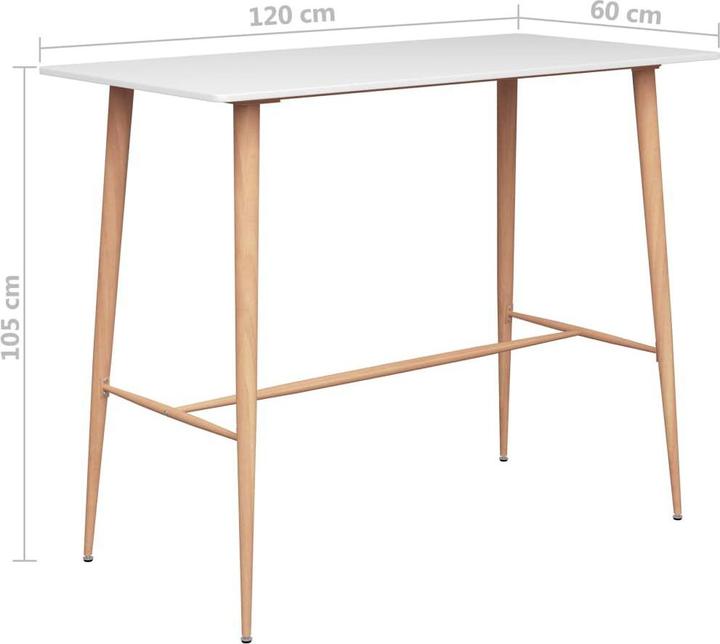 Actual product image VidaXL Hurlee (120 x 60 x 105 cm)