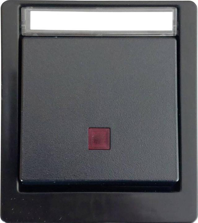 Productafbeelding N&L Elektrotechnik N & L 27615 Bedieningsschakelaar compleet opbouw zwart