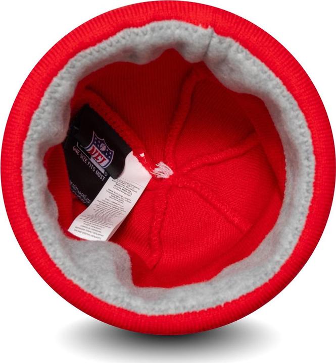 Actual product image New Era Bonnet NFL Beanie JAKE Kansas City Chiefs