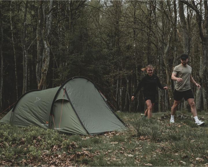 Produktbild Easy Camp Tunnelzelt Hemsedal 2 (olivgr?n, Modell 2025) (Tunnelzelt, 3 kg, 2 Personen)