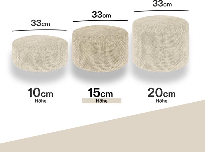 Produktbild Omnana CUSHY Meditationskissen (15 cm)