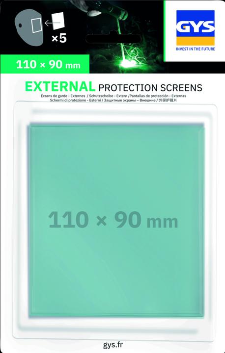 Actual product image GYS Spare outer discs 110 x 90 mm (Hearing protection replacement pads)