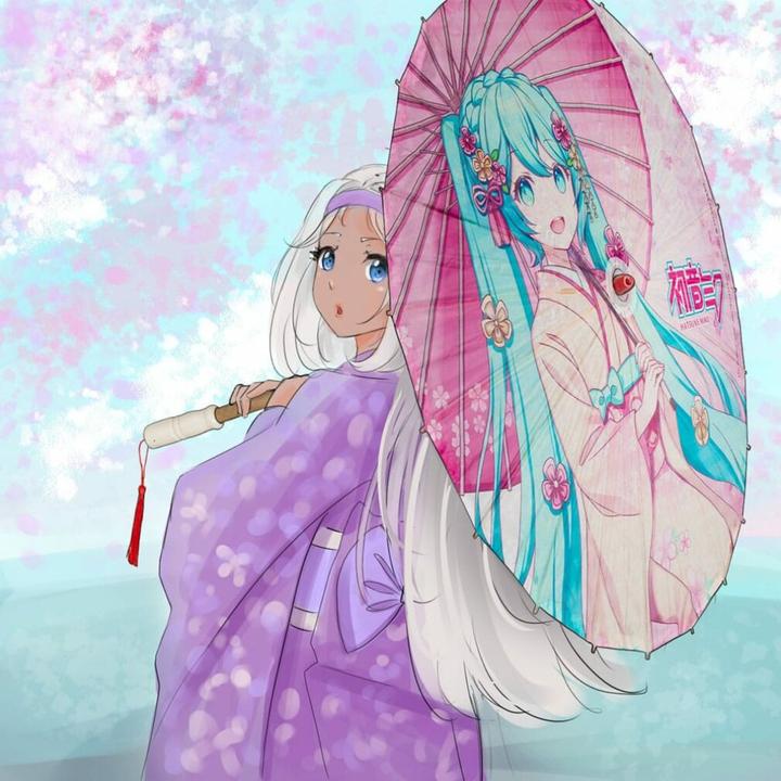 Immagine prodotto Sakami Hatsune Miku Ombrelle en papier Miku