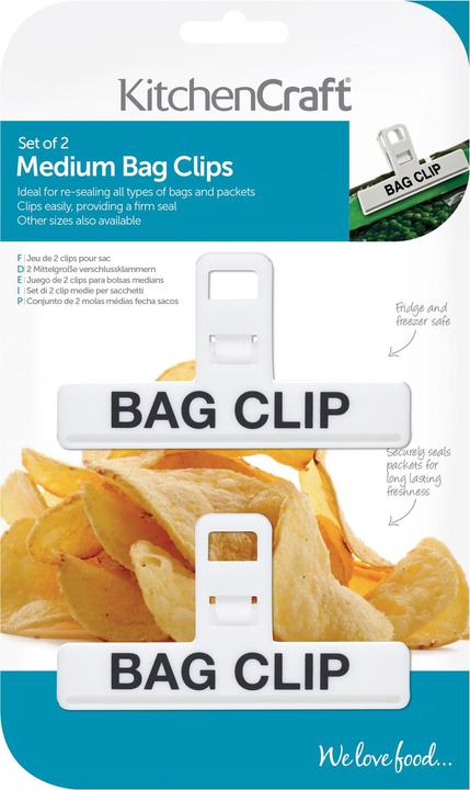 Produktbild Kitchen Craft Beutelclips (2x)