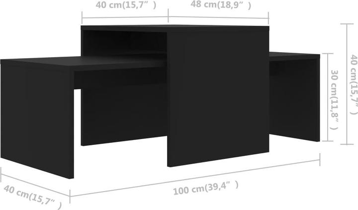 Image du produit vidaXL Couchtisch