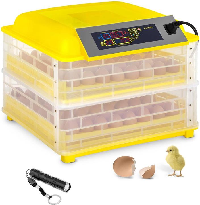 Produktbild Incubato Brutautomat Brutmaschine Ei Inkubator Brutapparat Flächenbrüter Brüter 112 Eier