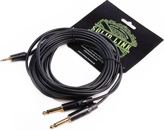 Produktbild Monkey Banana Solid Link Kabel.3 mono/3.5 stereo/500cm (5 m, AUX Kabel)