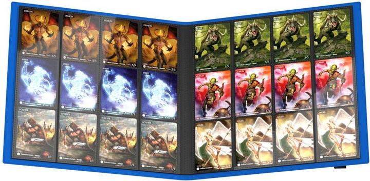 Produktbild Ultimate Guard UGD010349 - Flexxfolio 480 – 24-Pocket (Quadrow) Kartenmappe, blau