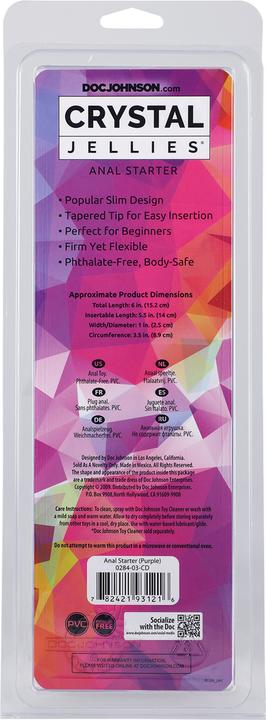 Image du produit Doc Johnson Gelées de Cristal - Anal Starter