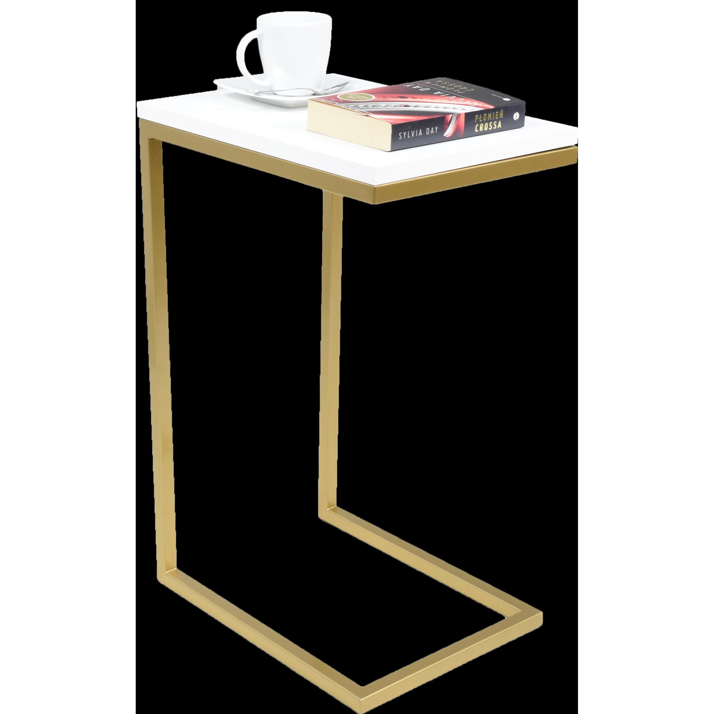 ADRK Furniture, Couchtisch + Beistelltisch, Laptoptisch Spark (40 x 30 x 62 cm)