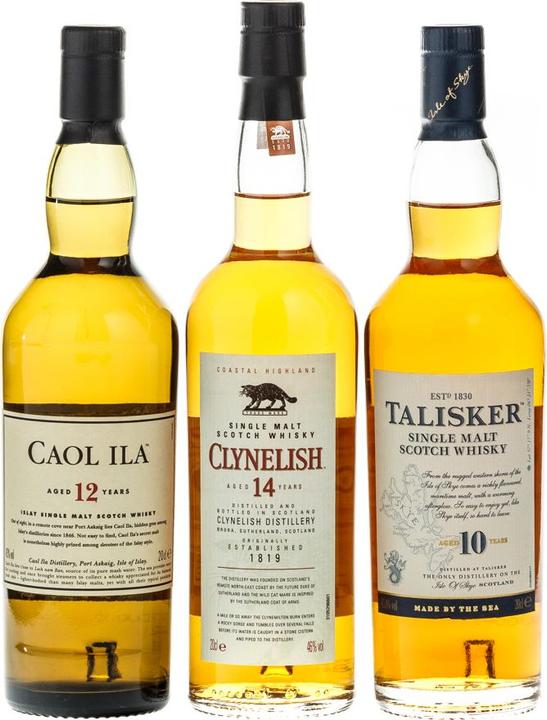 Produktbild Classic Malts Coastal Collection (Single Malt, Scotch Whisky, 3 x 20 cl)