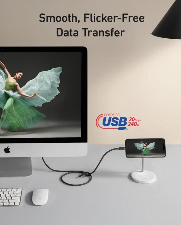 Actual product image Anker USB-C to USB-C, 240W, 0.9m (0.90 m, 240 W)