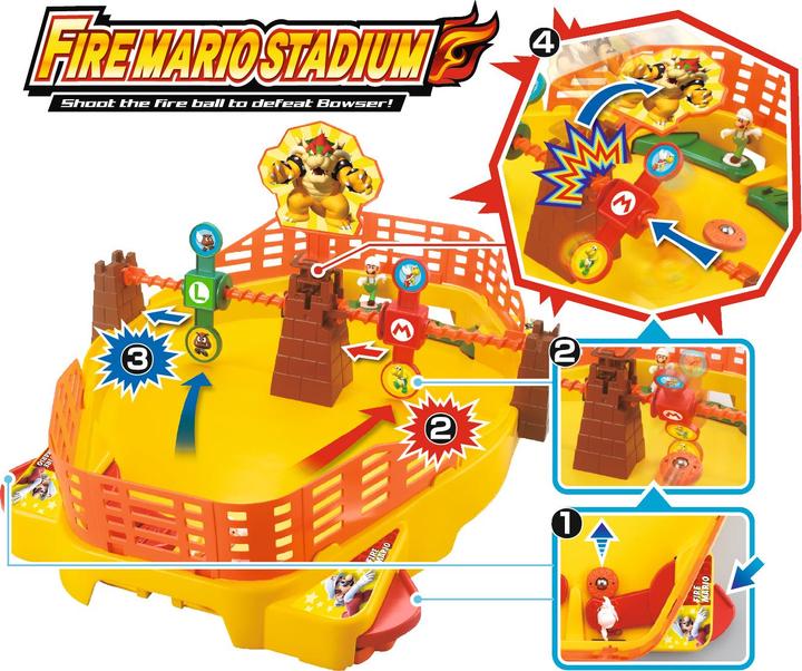 Produktbild Super Mario - Fire Mario Stadium (Deutsch)
