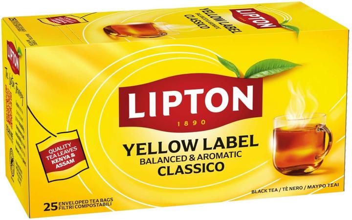 Produktbild Lipton Yellow Label 25 Stück (37 g)