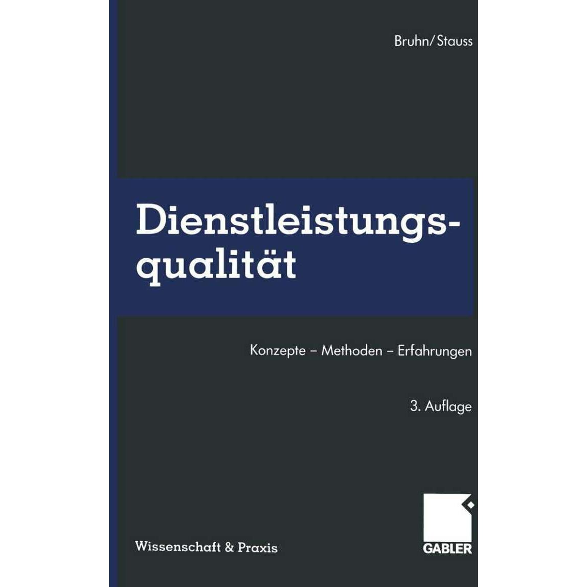 Thumbnail - Dienstleistungsqualität, Fachbücher von Manfred Bruhn, Bernd Stauss