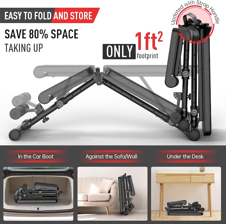 Actual product image Joroto MD35 Adjustable weight bench