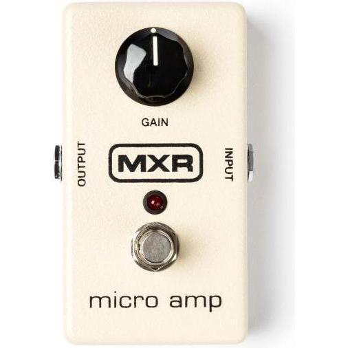 Mxr M133 Micro Amp booster-pedaal (E-Gitarre, Bass), Effektpedal, Transparent
