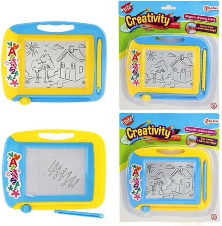Produktbild Toi-Toys Creativity Mini Magnetic Drawing Board +Pen 2Ass