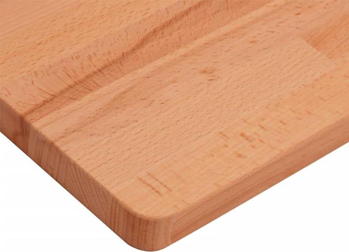 Actual product image VidaXL Tischplatte 80x40x2,5 cm Rechteckig Massivholz (80 x 40 x 2.5 cm)