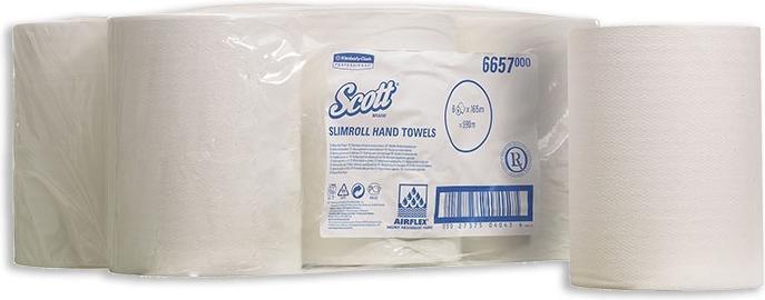 Produktbild Kimberly-Clark SCOTT SLIMROLL Hand Towels White (6x)
