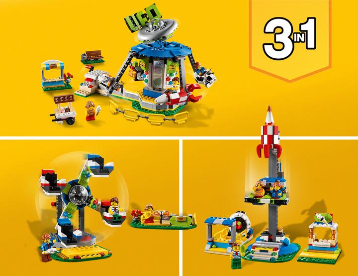 Produktbild LEGO Jahrmarktkarussell (31095, LEGO Creator 3-in-1)