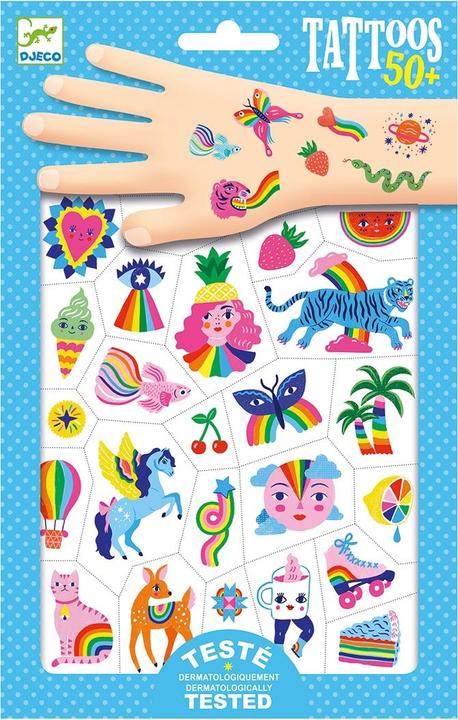 Djeco Tattoos Rainbow (MQ10)