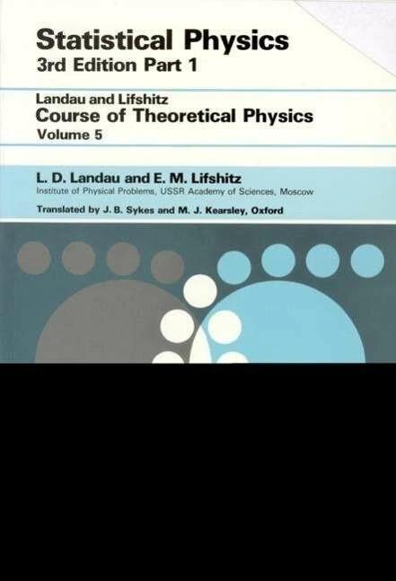 Produktbild Statistical Physics (Englisch, E.M. Lifshitz, L D Landau, 1996)
