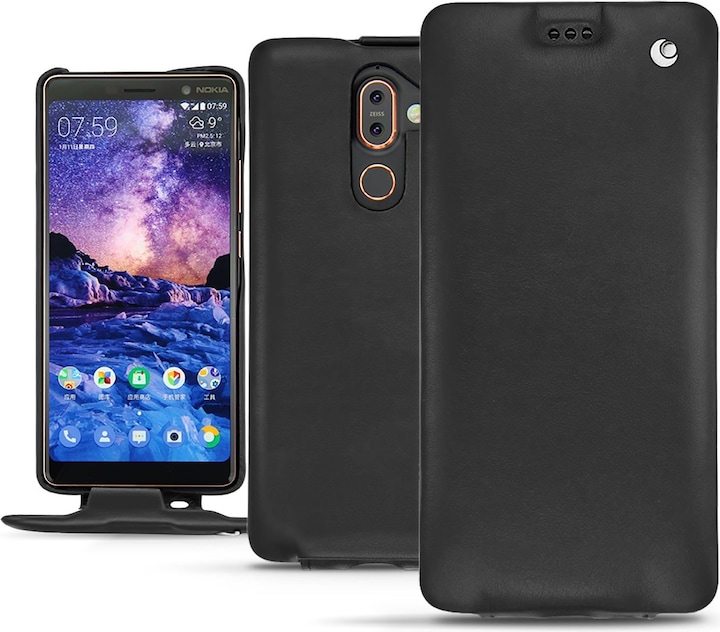 Produktbild Noreve Lederschutzhülle vertikal (Nokia 7 Plus)